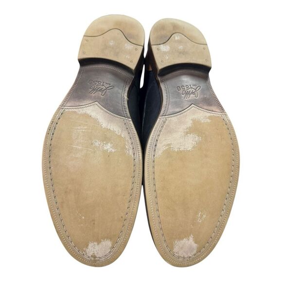 J&M 1850 Johnston & Murphy Black Leather Oxford Dress Shoes 12 main image 5